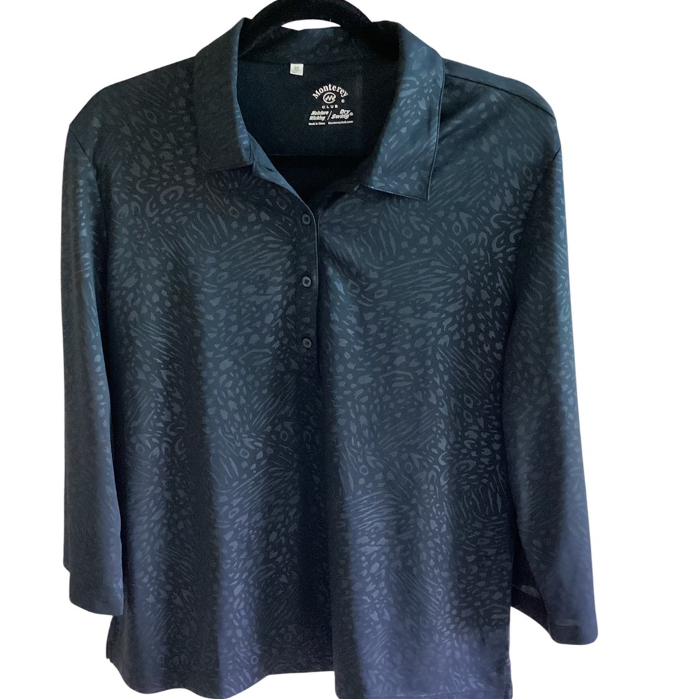 Monterey club moisture wicking top